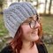 Cozy Grey Cable Knit Beanie product 4